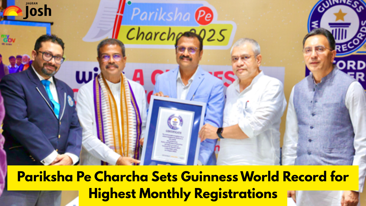 Pariksha Pe Charcha Sets Guinness World Record for Highest Monthly Registrations